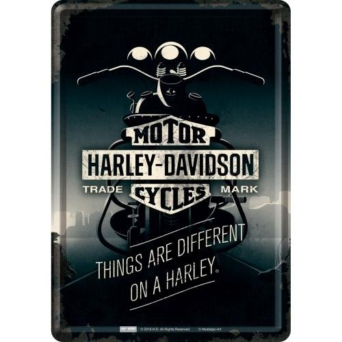 10319 Pocztówka 14x10 Harley-Davidson Th Nostalgic-Art Merchandising