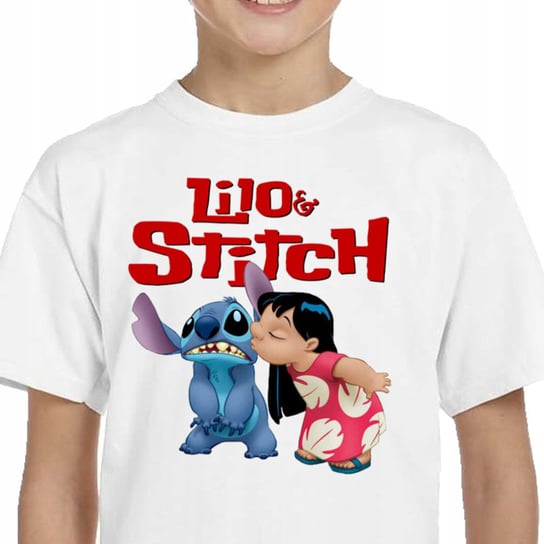 104 Koszulka Dziecięca Lilo I Stitch Bajka 3201 Inna marka