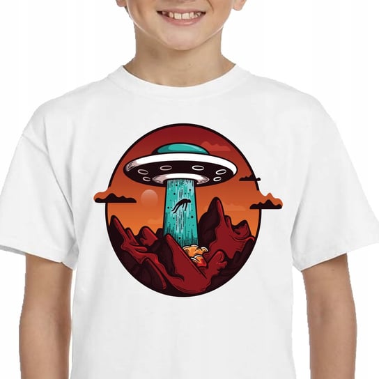104 Koszulka Ufo Kosmos Statek Nadruk 3218 Inna marka