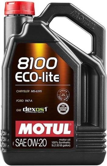 104983 Olej silnikowy Motul 8100 Eco-Lite 0W-20, 5 L MOTUL