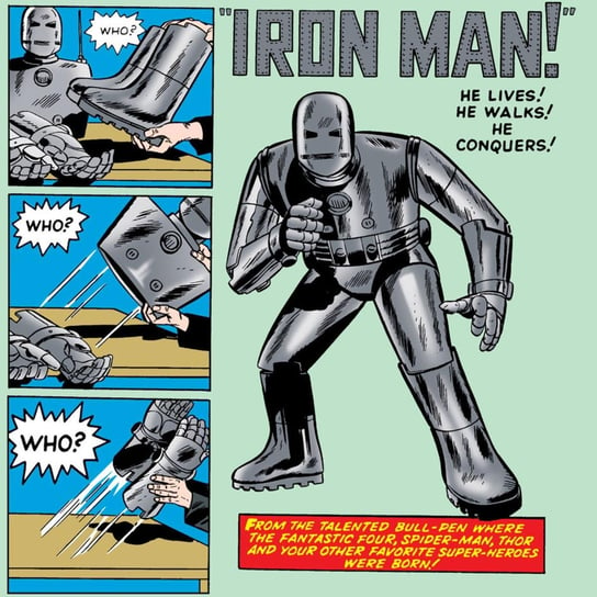 #106 Iron Man - debiut i 60-lecie postaci - Komiksmeni - podcast Sergiusz Kurczuk, Natalia Nowecka