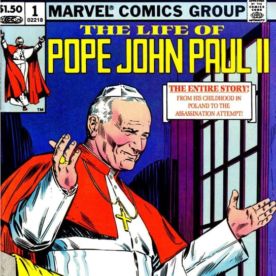 #109 The Life of Pope John Paul II - Komiksmeni - podcast Sergiusz Kurczuk, Natalia Nowecka