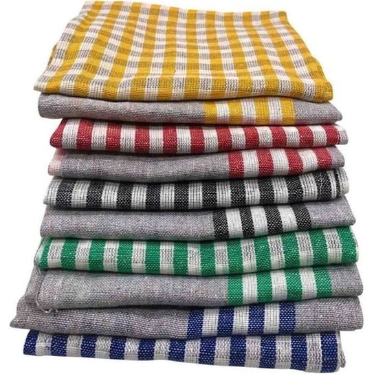 10x Bawełniane Ręczniki Kuchenne - Styl Vintage Inna marka