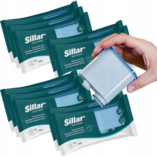 10x filtr wody do ekspresu Philips Lattego Latte GO z systemem Aquaclean Sillar