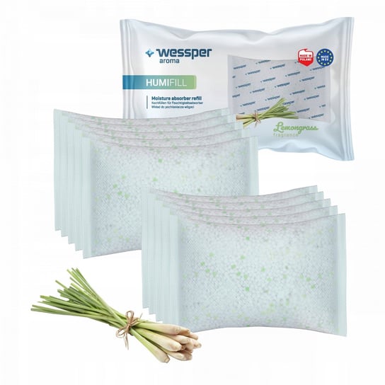 10x Mocny wkład 250g zapachowy Wessper do pochłaniacza wilgoci osuszacz Wessper