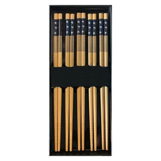 10x pałeczki bambusowe - niebieskie/białe Inny producent (majster PL)