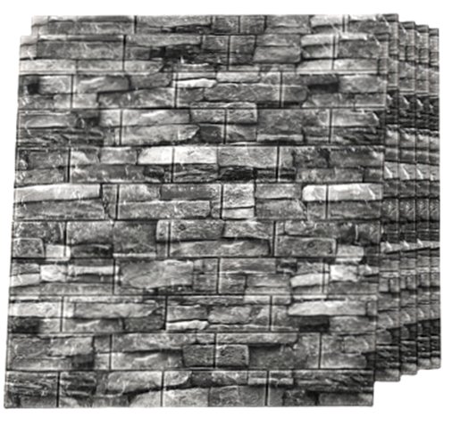 10x Panel 3D Ścienny Samoprzylepny Cegła Tapeta Kamień JUST-DEAL