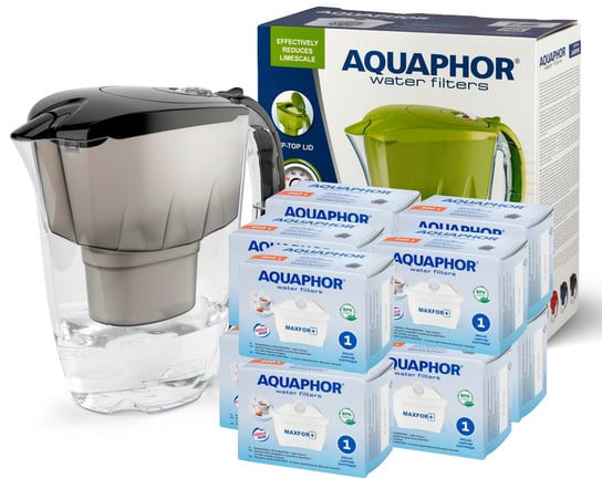 10x Wkład Filtr Aquaphor Maxfor+ B100-25 Do Brita Dafi + Dzbanek AQUAPHOR