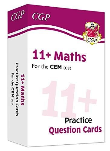 11+ CEM Maths Revision Question Cards - Ages 10-11 Opracowanie zbiorowe