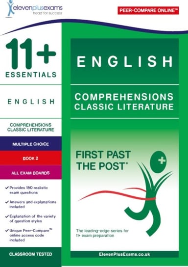 11+ Essentials English Comprehensions: Classic Literature Book 2 Opracowanie zbiorowe