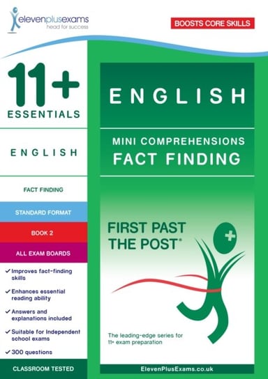 11+ Essentials English: Mini-Comprehensions Fact-Finding Book 1 Opracowanie zbiorowe