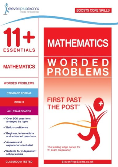 11+ Essentials Mathematics: Worded Problems Book 3 Opracowanie zbiorowe