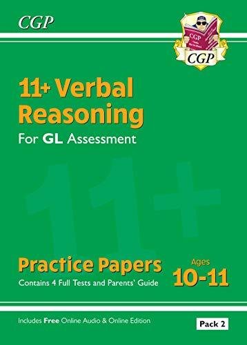 11+ GL Verbal Reasoning Practice Papers: Ages 10-11 - Pack 2 (with Parents Guide & Online Ed) Opracowanie zbiorowe