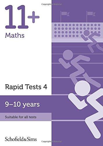 11+ Maths Rapid Tests Book 4: Year 5, Ages 9-10 Schofield&Sims Ltd.