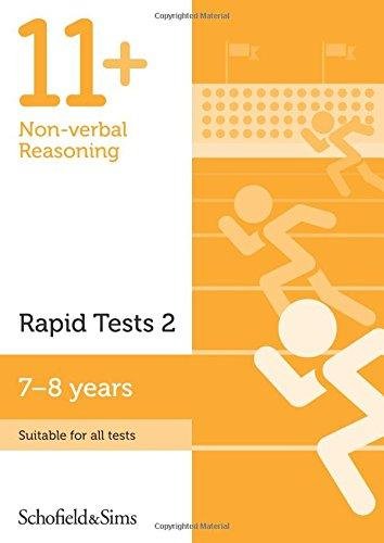 11+ Non-verbal Reasoning Rapid Tests Book 2: Year 3, Ages 7- Schofield&Sims Ltd.