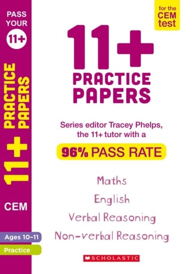 11+ Practice Papers for the CEM Test Ages 10-11 - Book 11 Tracey Phelps