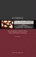 11 Things You Absolutely Need to Know About Selling Your Business Dini John F.