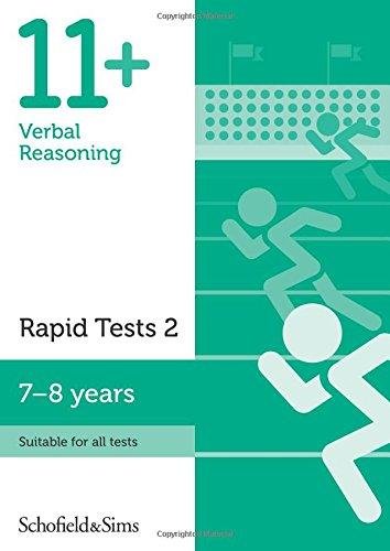 11+ Verbal Reasoning Rapid Tests Book 2: Year 3, Ages 7-8 Schofield&Sims Ltd.