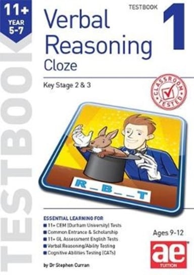11+ Verbal Reasoning Year 5-7 Cloze Testbook 1 Stephen C. Curran, Warren J. Vokes