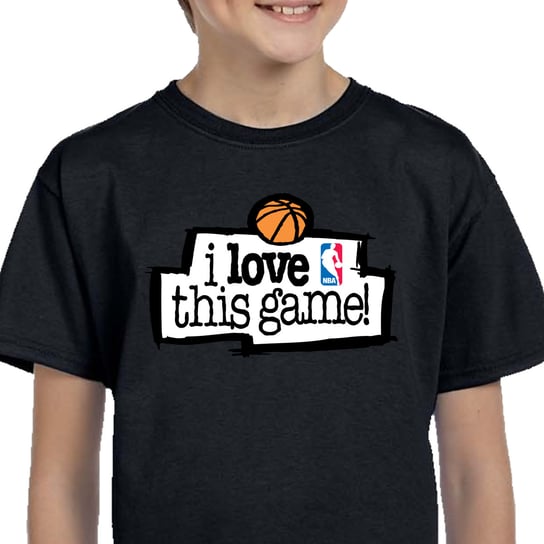 116 Koszulka Nba I Love This Game 3209 Czarna Inna marka