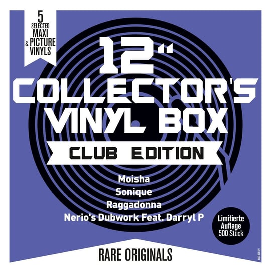 12"Collector's Vinyl Box - Club Edition Moisha, Sonique, Raggadonna
