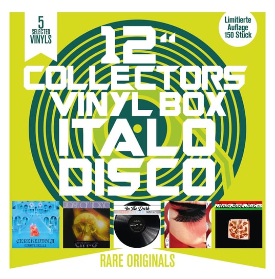 12" Collector's Vinyl Box: Italo Disco (5 Maxi Single 12" LP), płyta winylowa Various Artists