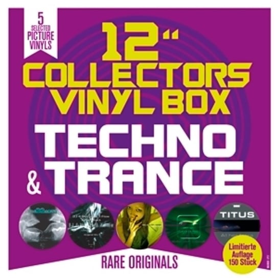 12" Collectors Vinyl Box: Techno & Trance, płyta winylowa Various Artists