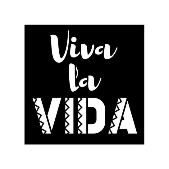 12 szablonów 9 x 9 cm - Viva la vida Artemio