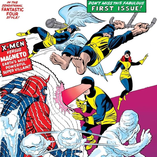 #124 X-Men - debiut i 60-lecie drużyny - Komiksmeni - podcast Sergiusz Kurczuk, Natalia Nowecka