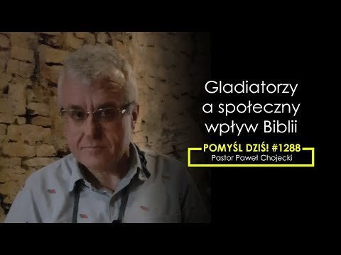 #1288 Gladiatorzy a społeczny wpływ Biblii #Pomyśldziś - Idź Pod Prąd Nowości - podcast Opracowanie zbiorowe