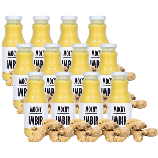12x Naturalny sok wyciskany NFC Imbir Sadvit 250ml Inna marka