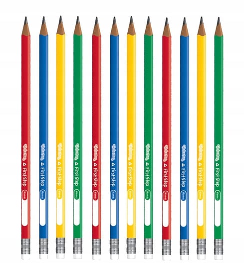 12X Ołówek Trójkątny Do Nauki Pisania Colorino CoolPack