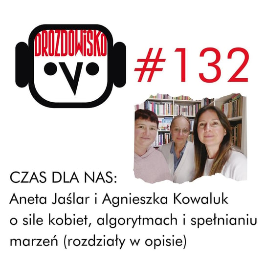 #132 Czas dla nas: Aneta Jaślar i Agnieszka Kowaluk o sile kobiet, algorytmach i spełnianiu marzeń (rozdziały w opisie) - Drozdowisko - podcast Drozda Teresa