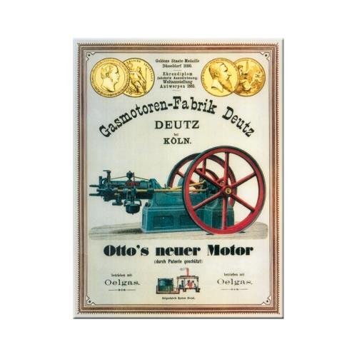 14068 Magnes Deutz Gasmotoren Münzen Nostalgic-Art Merchandising