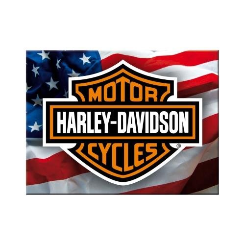 14226 Magnes Harley-Davidson USA Logo Nostalgic-Art Merchandising