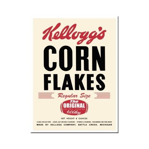 14256 Magnes Kelloggs Corn Flakes Retro Nostalgic-Art Merchandising