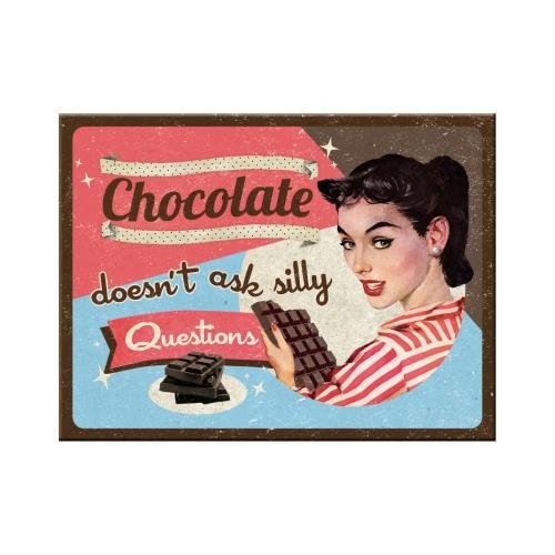 14279 Magnes Chocolate Doesnt Ask Nostalgic-Art Merchandising