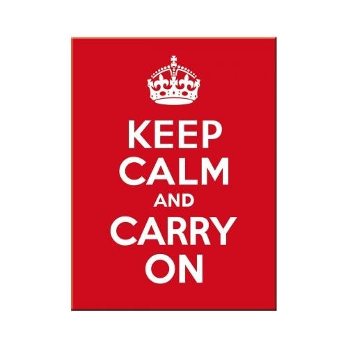 14291 Magnes Keep Calm and Carry On Nostalgic-Art Merchandising
