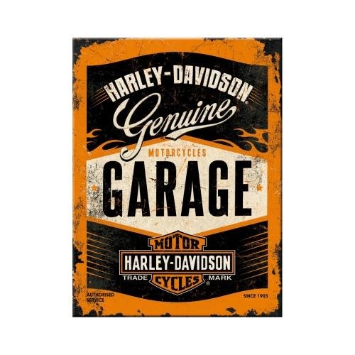 14332 Magnes Harley-Davidson Garage Nostalgic-Art Merchandising