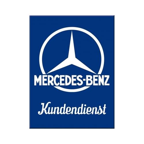 14372 Magnes Mercedes-Benz - Kundendiens Nostalgic-Art Merchandising