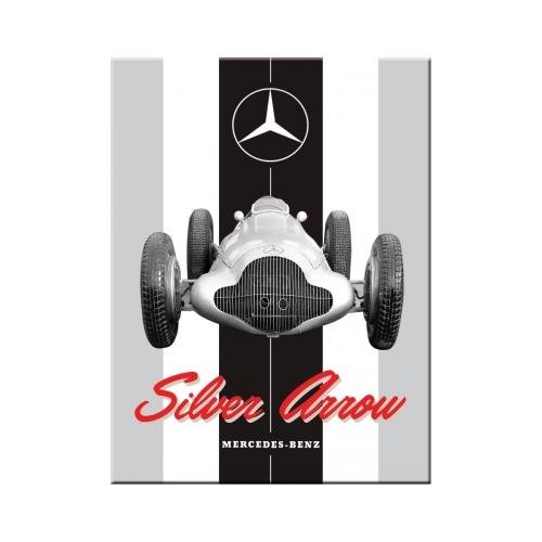 14374 Magnes Mercedes-Benz - Silver Arro Nostalgic-Art Merchandising