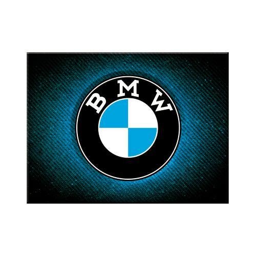 14385 Magnes BMW - Logo  Blue Shine Nostalgic-Art Merchandising