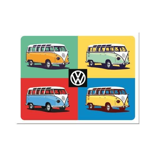 14388 Magnes VW Bulli - Pop Art Nostalgic-Art Merchandising