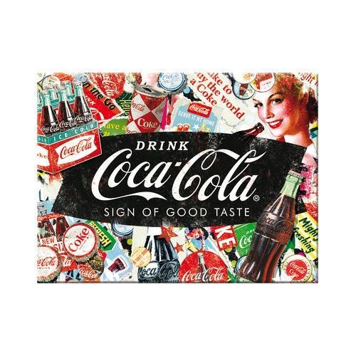 14389 Magnes Coca-Cola - Collage Nostalgic-Art Merchandising