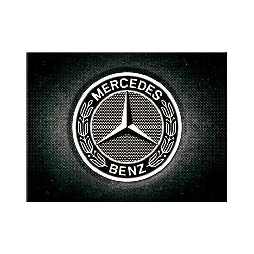 14390 Magnes Mercedes-Benz - Logo Black Nostalgic-Art Merchandising