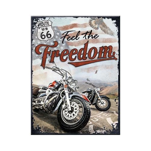 14393 Magnes Route 66 Freedom Nostalgic-Art Merchandising
