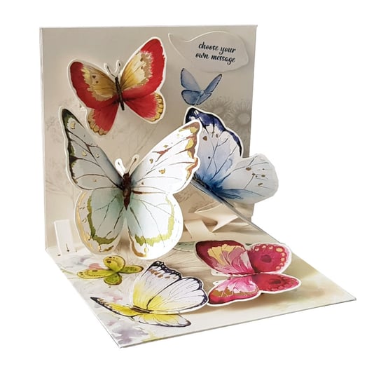 1451 BUTERFLY OF SPRING Up with Paper