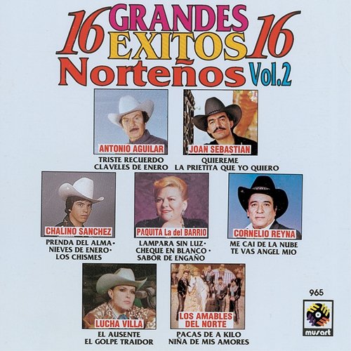 16 Grandes Éxitos Norteños, Vol. 2 Various Artists