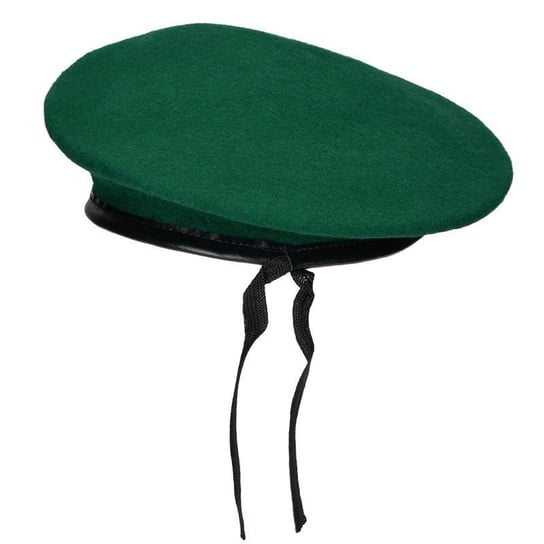 Béret militaire vert commando de marine - livré avec insigne