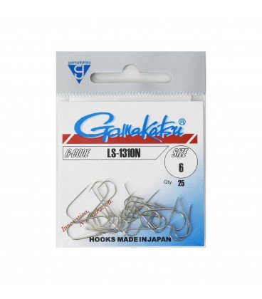 Hameçons Gamakatsu 1310N Pour Brème/ablette - Laiton Argenté Tailles 10 à 16 - 10 Pièces